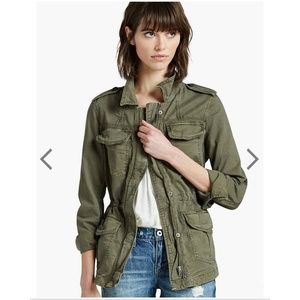 Lucky Brand Feminine Women’s Military Army Jacket
